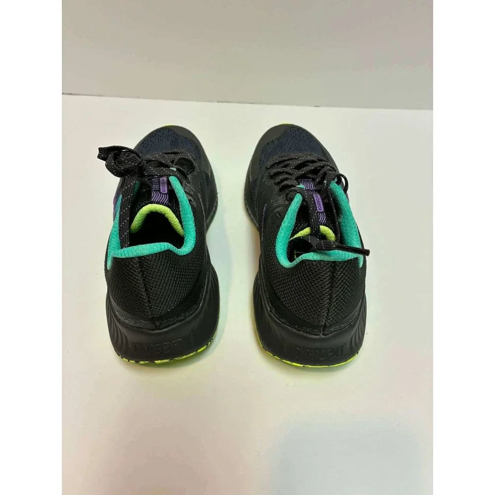 New Balance DynaSoft Nitrel v5 Trail Running Shoes Womens 6 Black Purple Teal